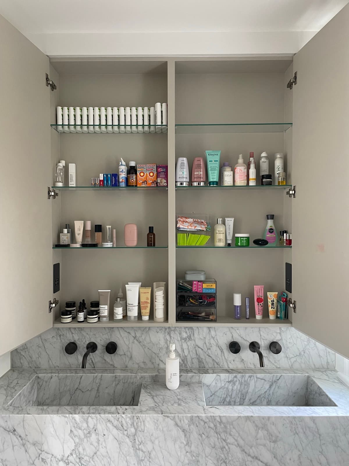 Bathroom organising project by The Organised Space