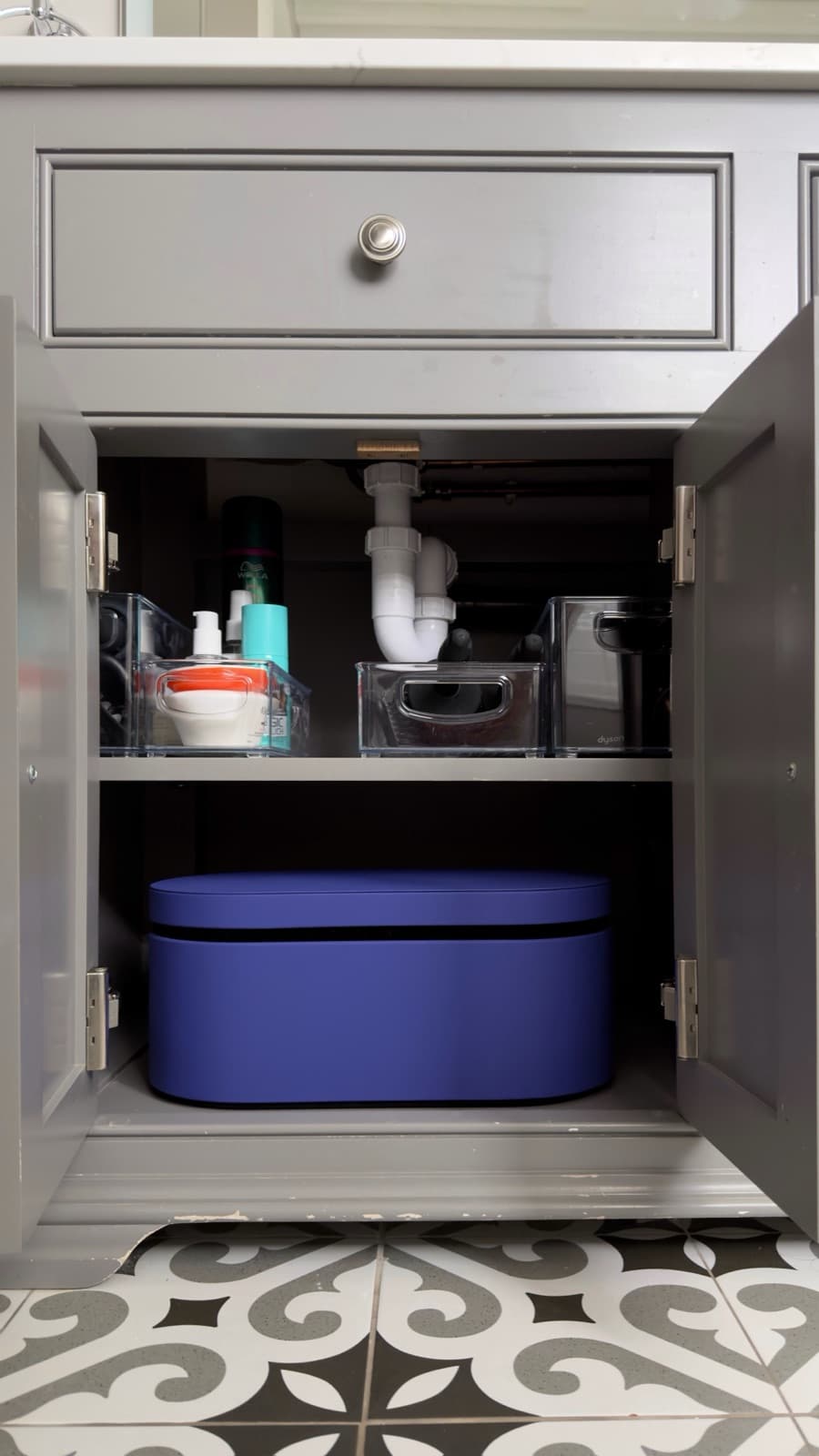 Bathroom organising project by The Organised Space