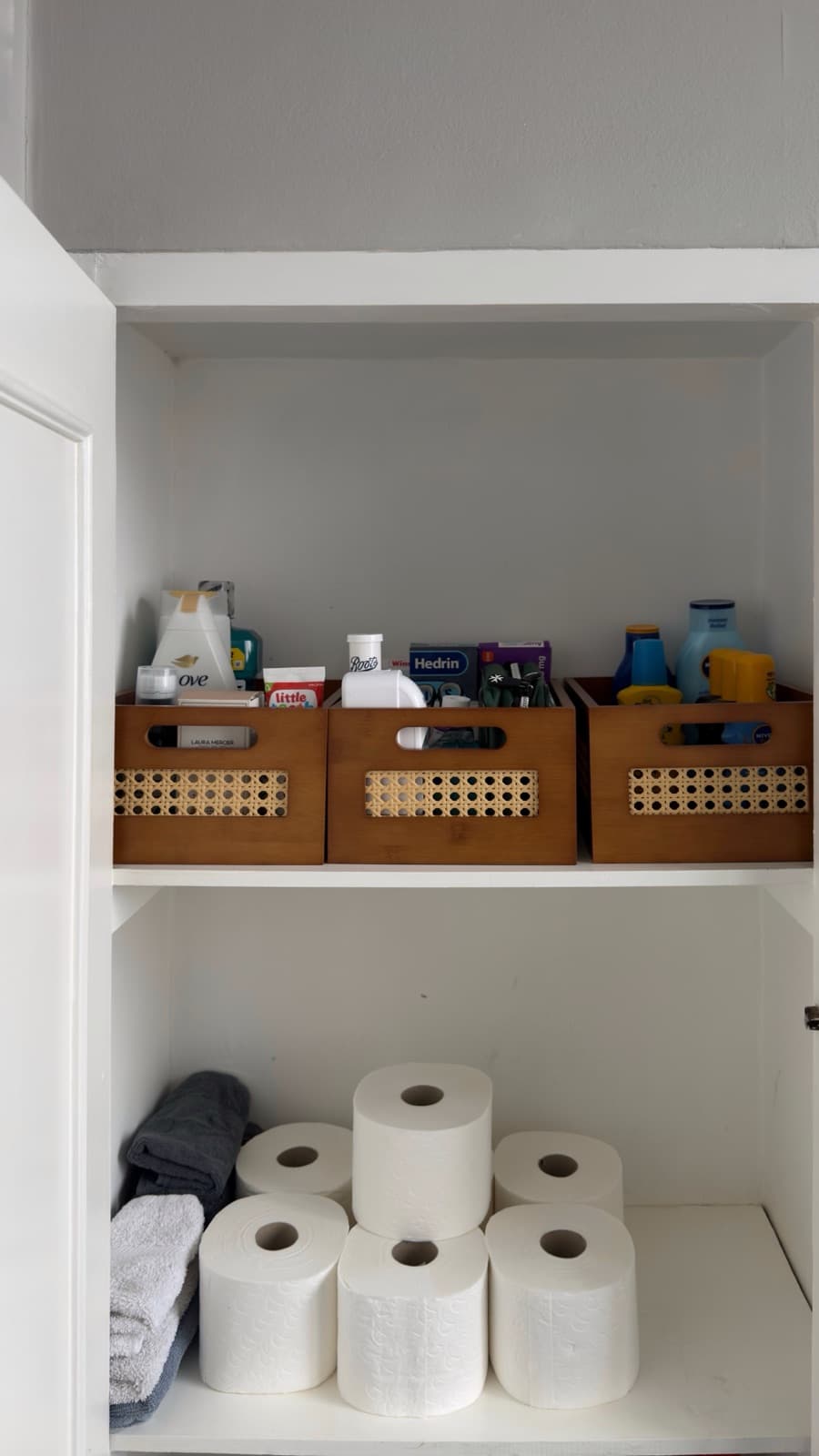 Bathroom organising project by The Organised Space