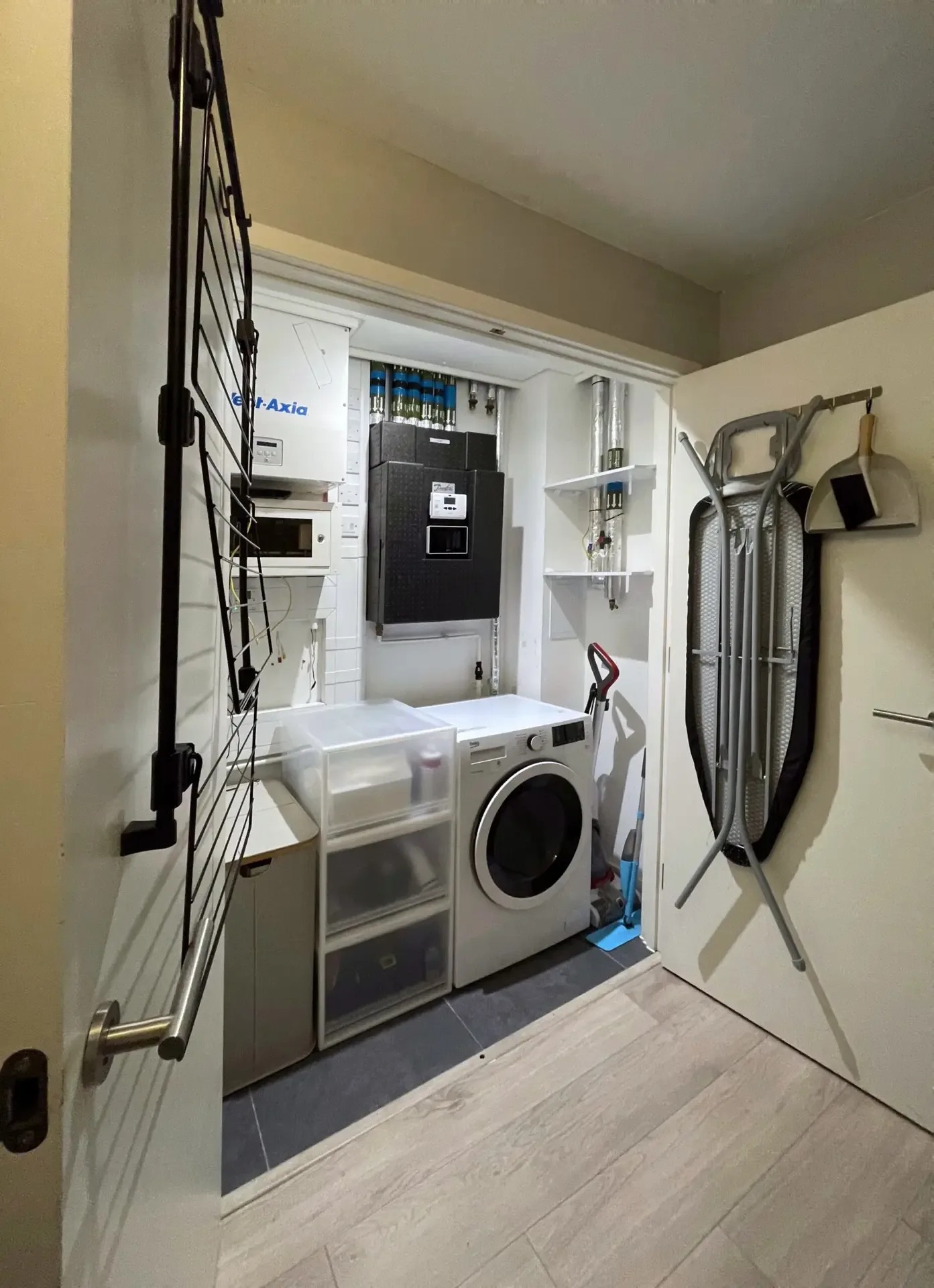 After — organised London wardrobe